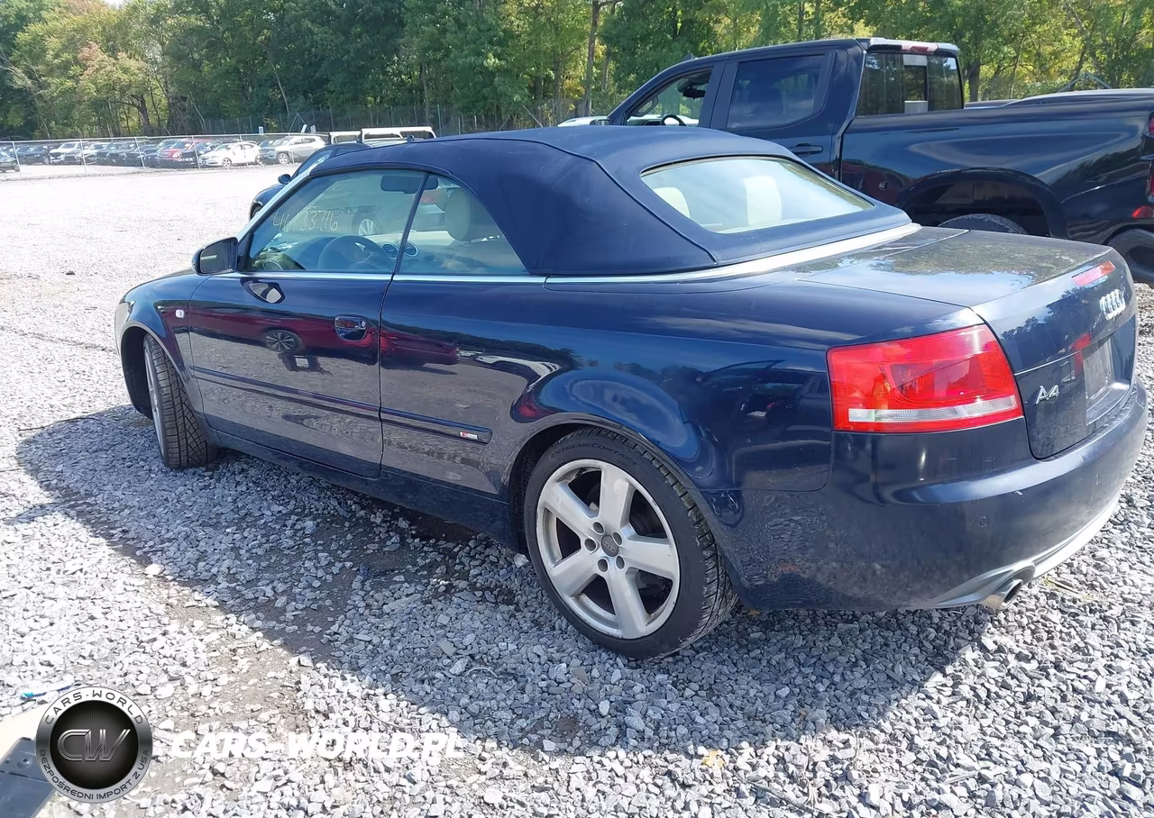 2008 Audi A4 3.2 VIN:WAUEH48H38K013872 - 3