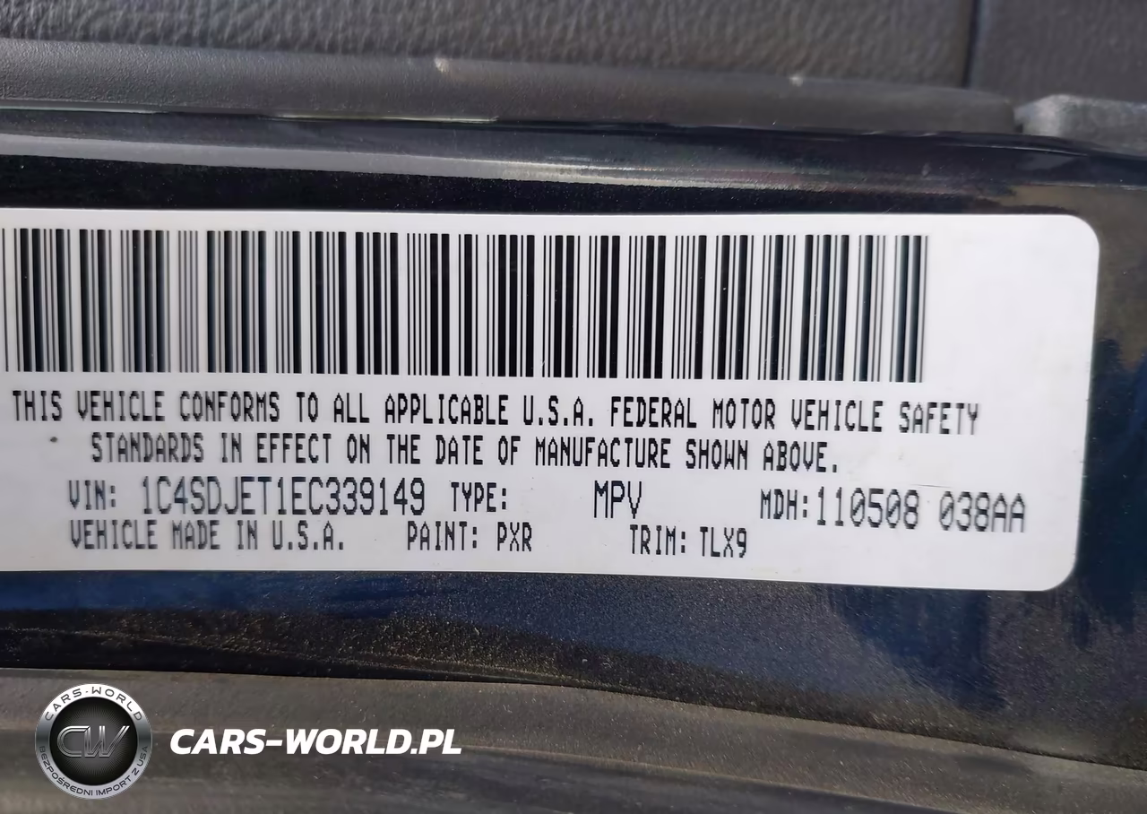 2014 Dodge Durango Citadel VIN:1C4SDJET1EC339149 - 9