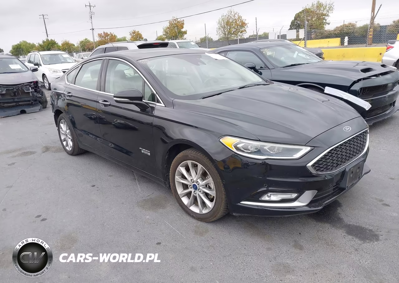 2017 Ford Fusion Energi Platinum VIN:3FA6P0SU2HR350933 - 1