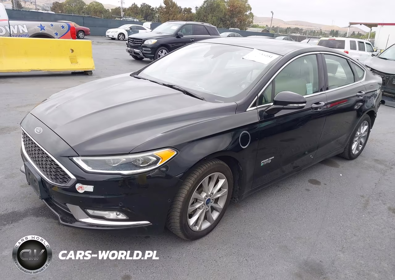 2017 Ford Fusion Energi Platinum VIN:3FA6P0SU2HR350933 - 2