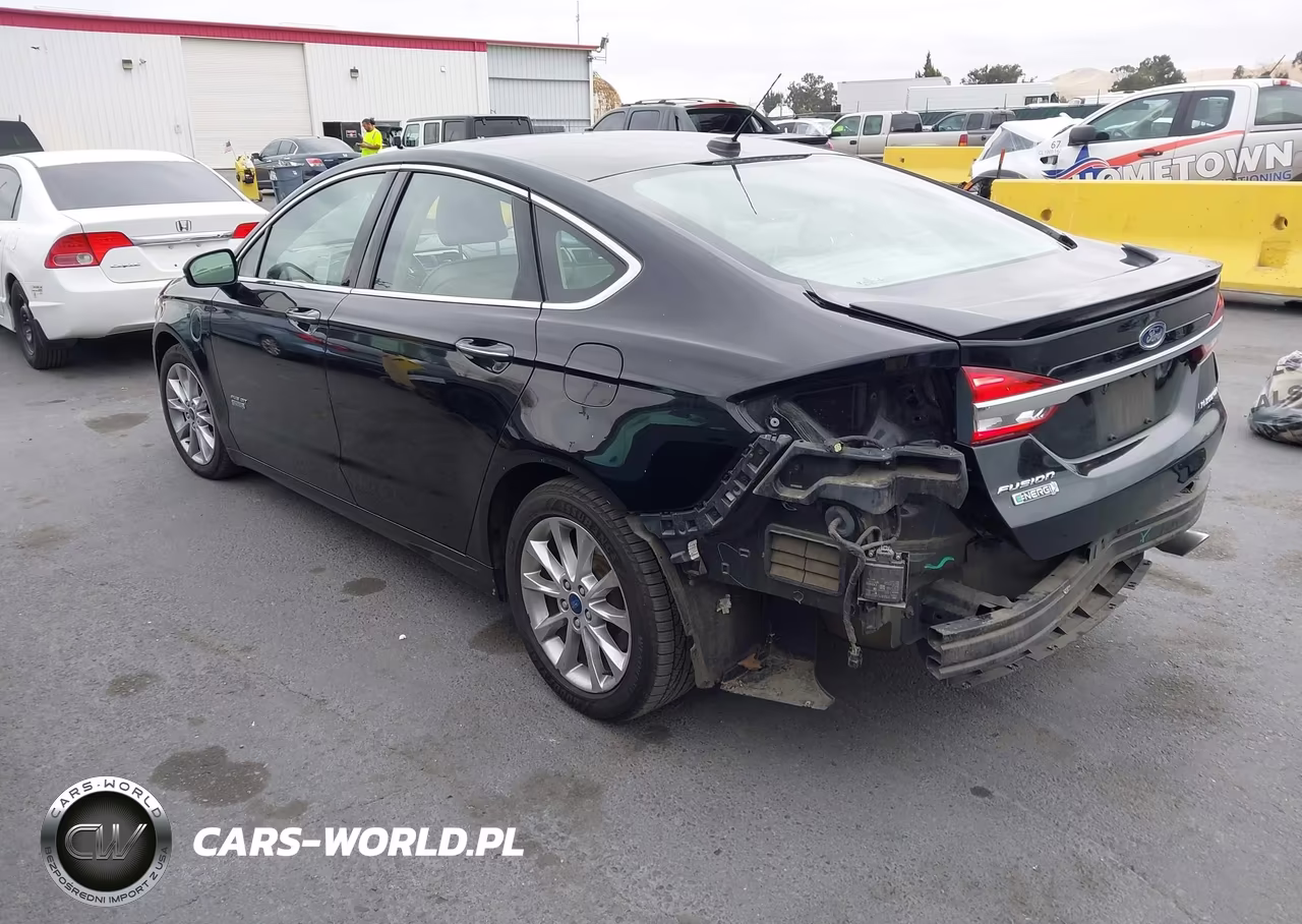 2017 Ford Fusion Energi Platinum VIN:3FA6P0SU2HR350933 - 3