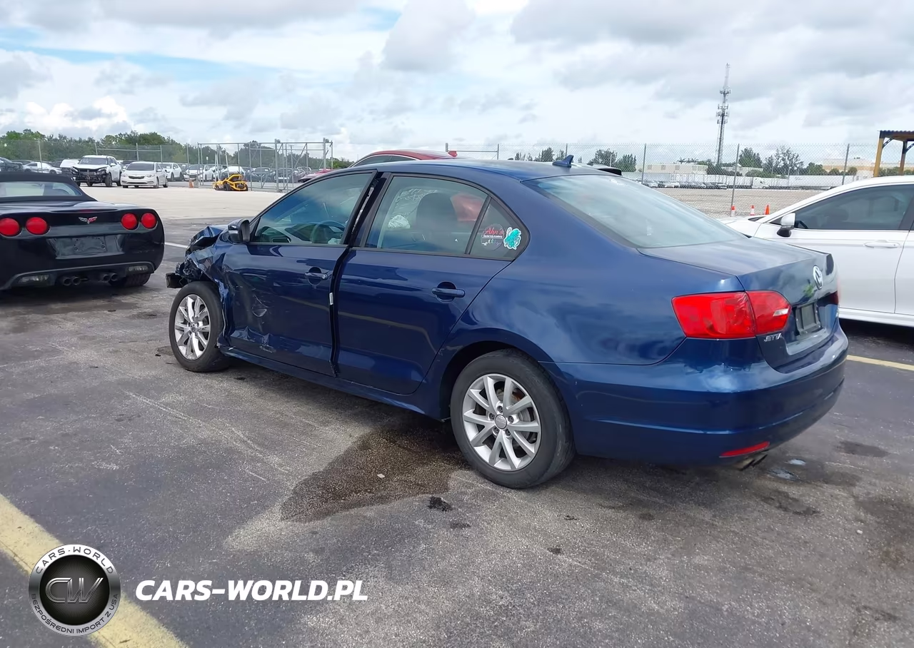 2011 Volkswagen Jetta 2.5L Se VIN:3VWDX7AJ5BM011909 - 3