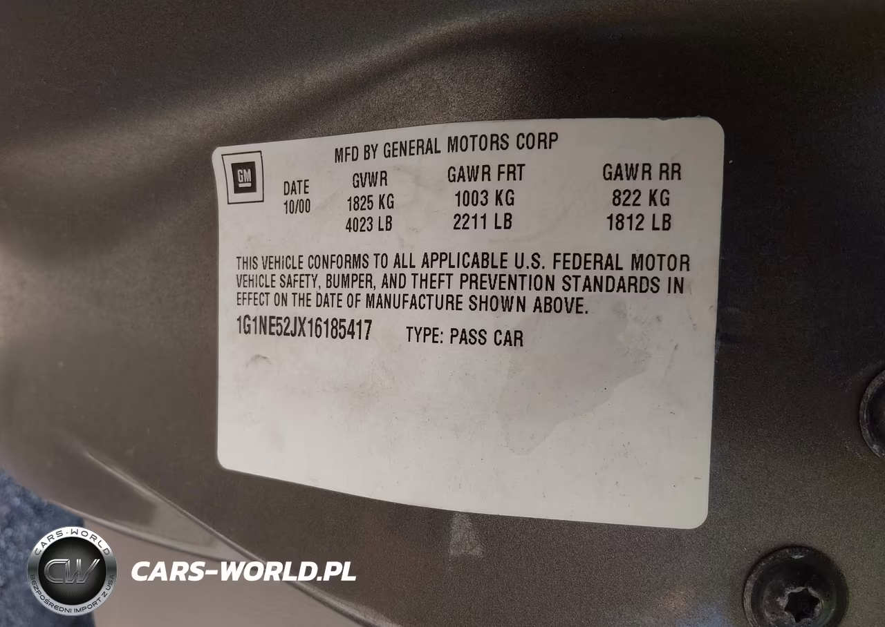 2001 Chevrolet Malibu Ls VIN:1G1NE52JX16185417 - 9