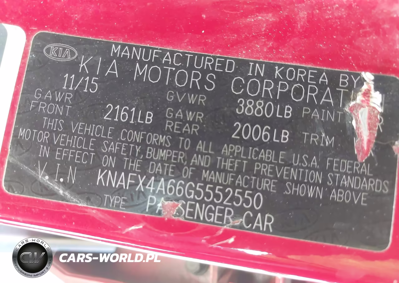 2016 Kia Forte Lx VIN:KNAFX4A66G5552550 - 9