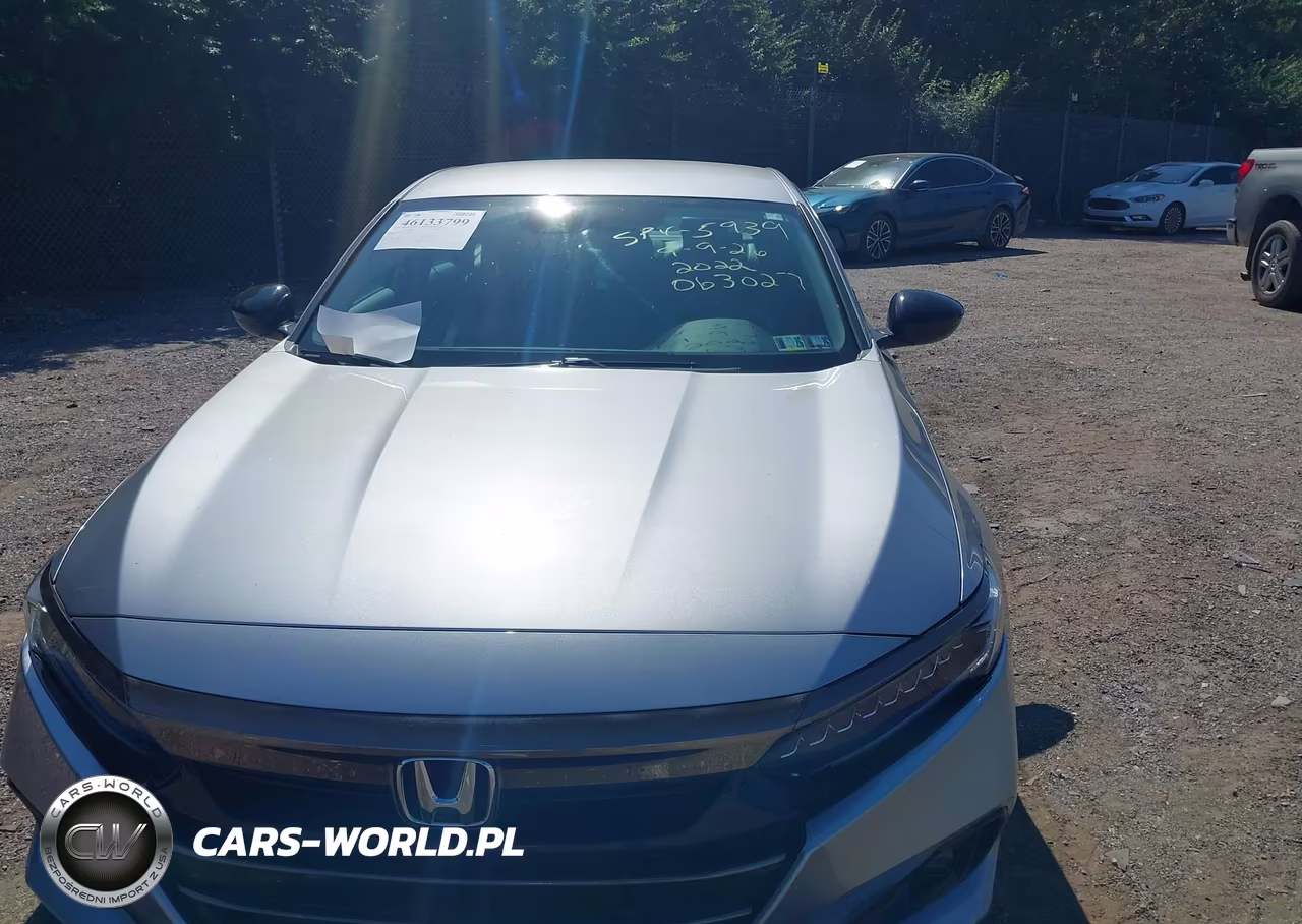 2022 Honda Accord Sport Se VIN:1HGCV1F41NA063027 - 12