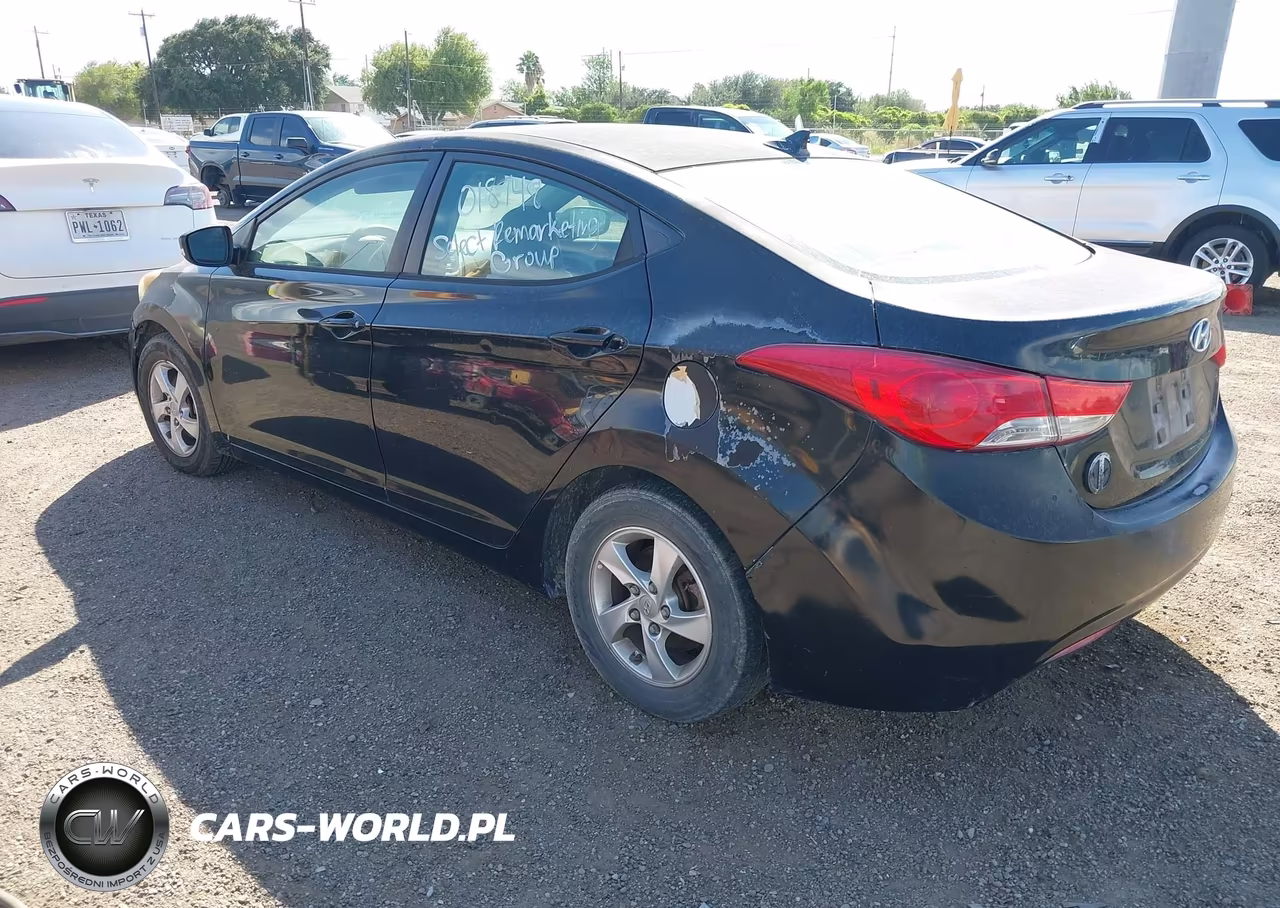 2011 Hyundai Elantra Limited VIN:5NPDH4AEXBH018748 - 3