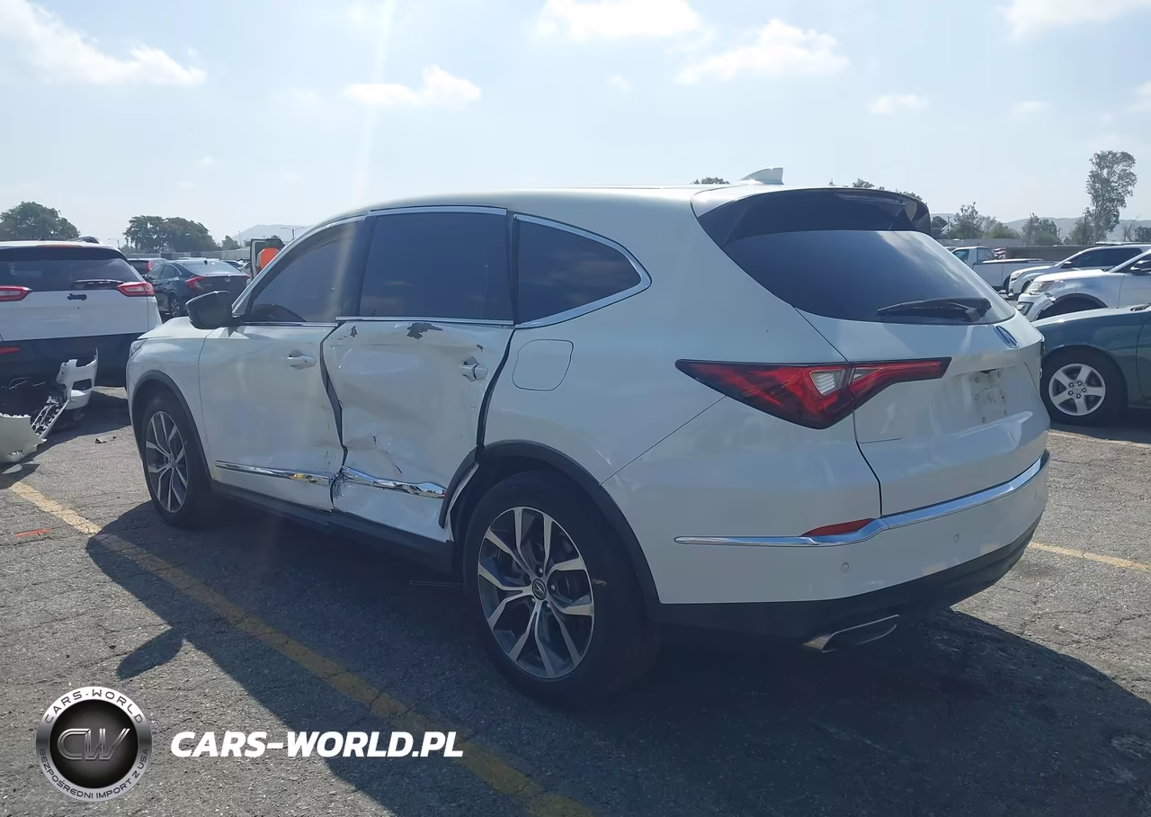 2022 Acura Mdx Technology Package VIN:5J8YD9H44NL004823 - 3