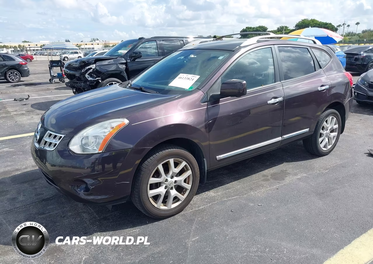 2013 Nissan Rogue Sv W-Sl Pkg VIN:JN8AS5MV8DW103093 - 2