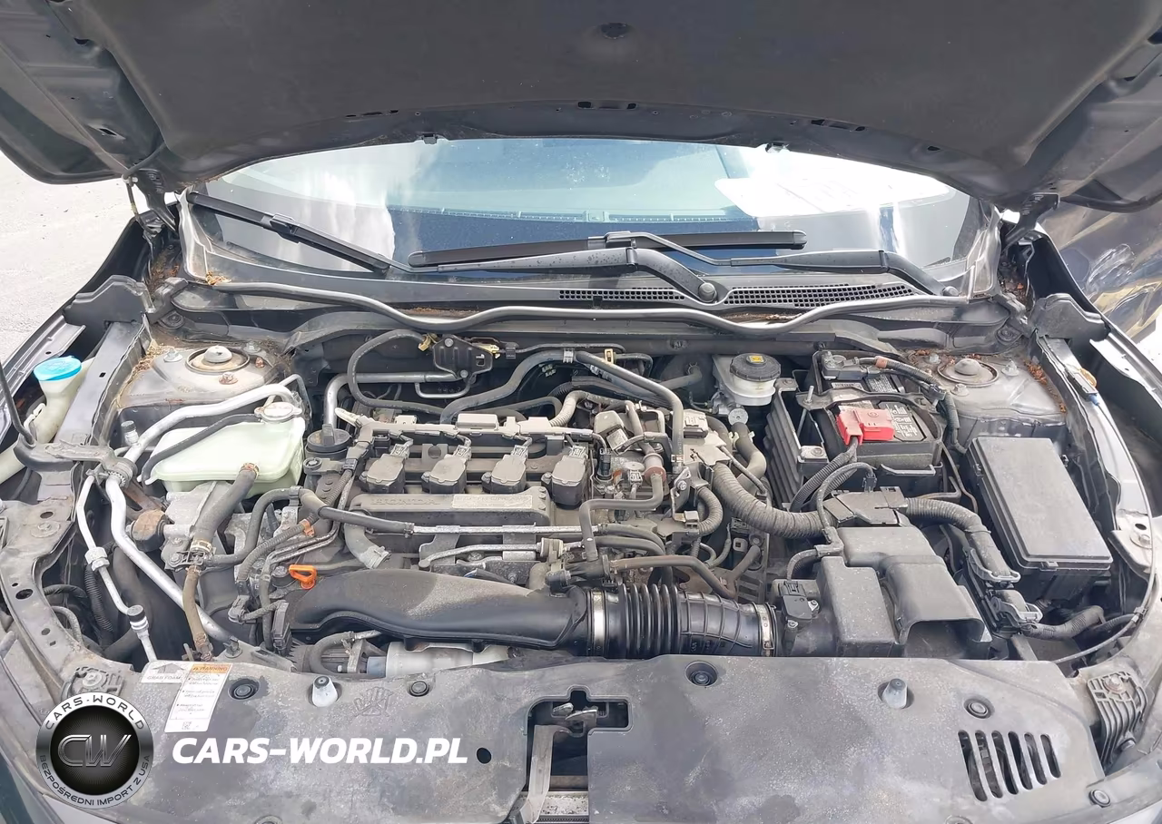 2019 Honda Civic Ex VIN:JHMFC1F33KX009325 - 10