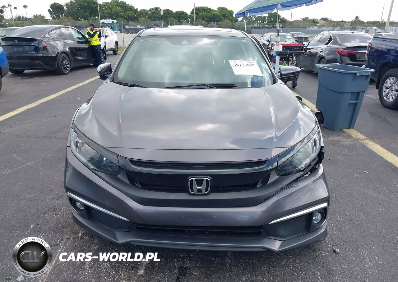 2019 Honda Civic Ex VIN:JHMFC1F33KX009325 - 12