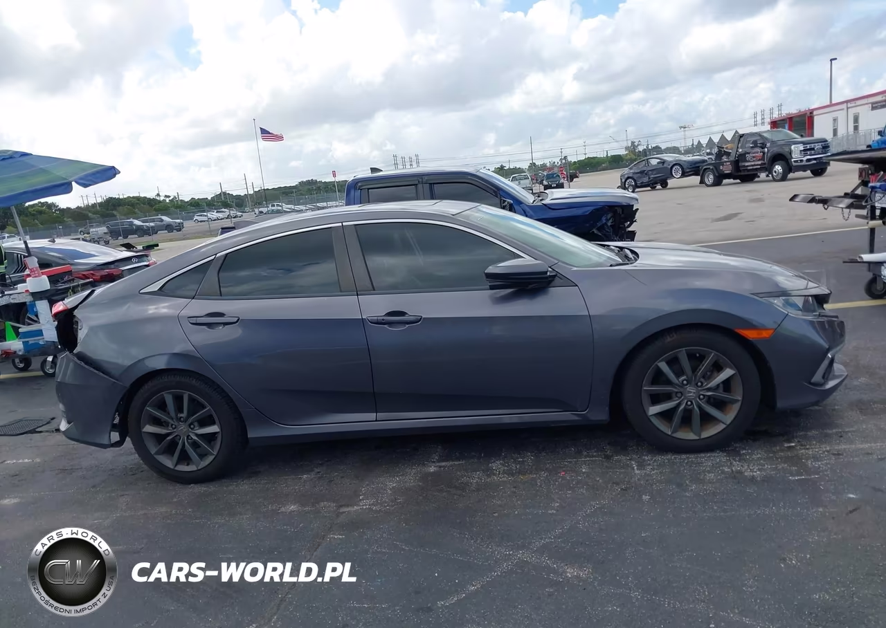 2019 Honda Civic Ex VIN:JHMFC1F33KX009325 - 13