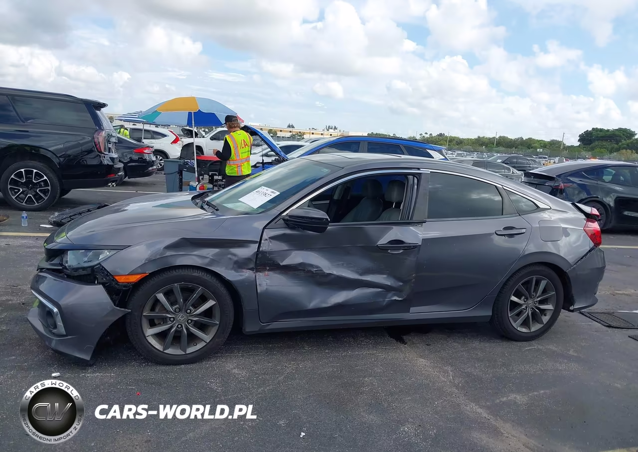 2019 Honda Civic Ex VIN:JHMFC1F33KX009325 - 14