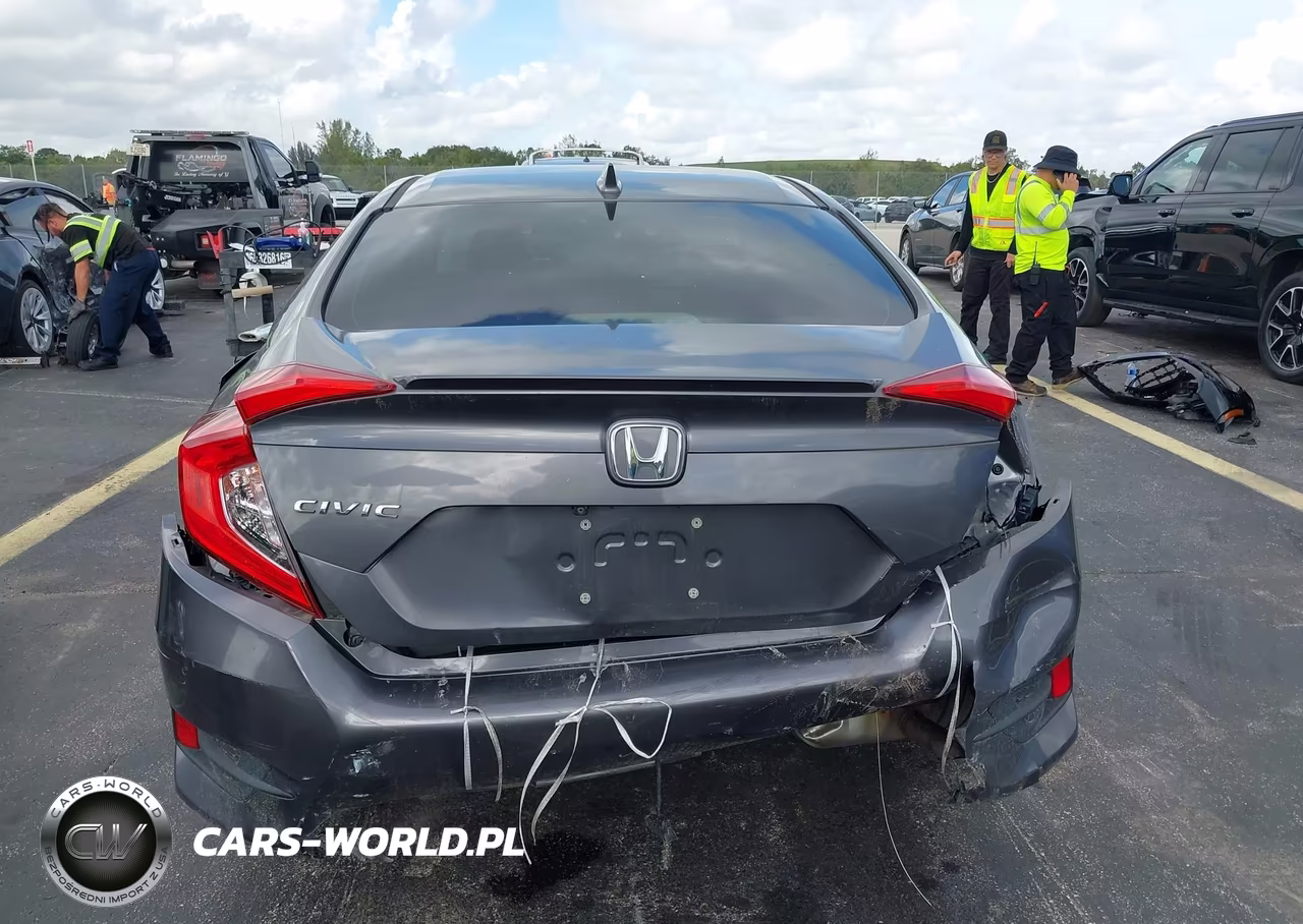 2019 Honda Civic Ex VIN:JHMFC1F33KX009325 - 16