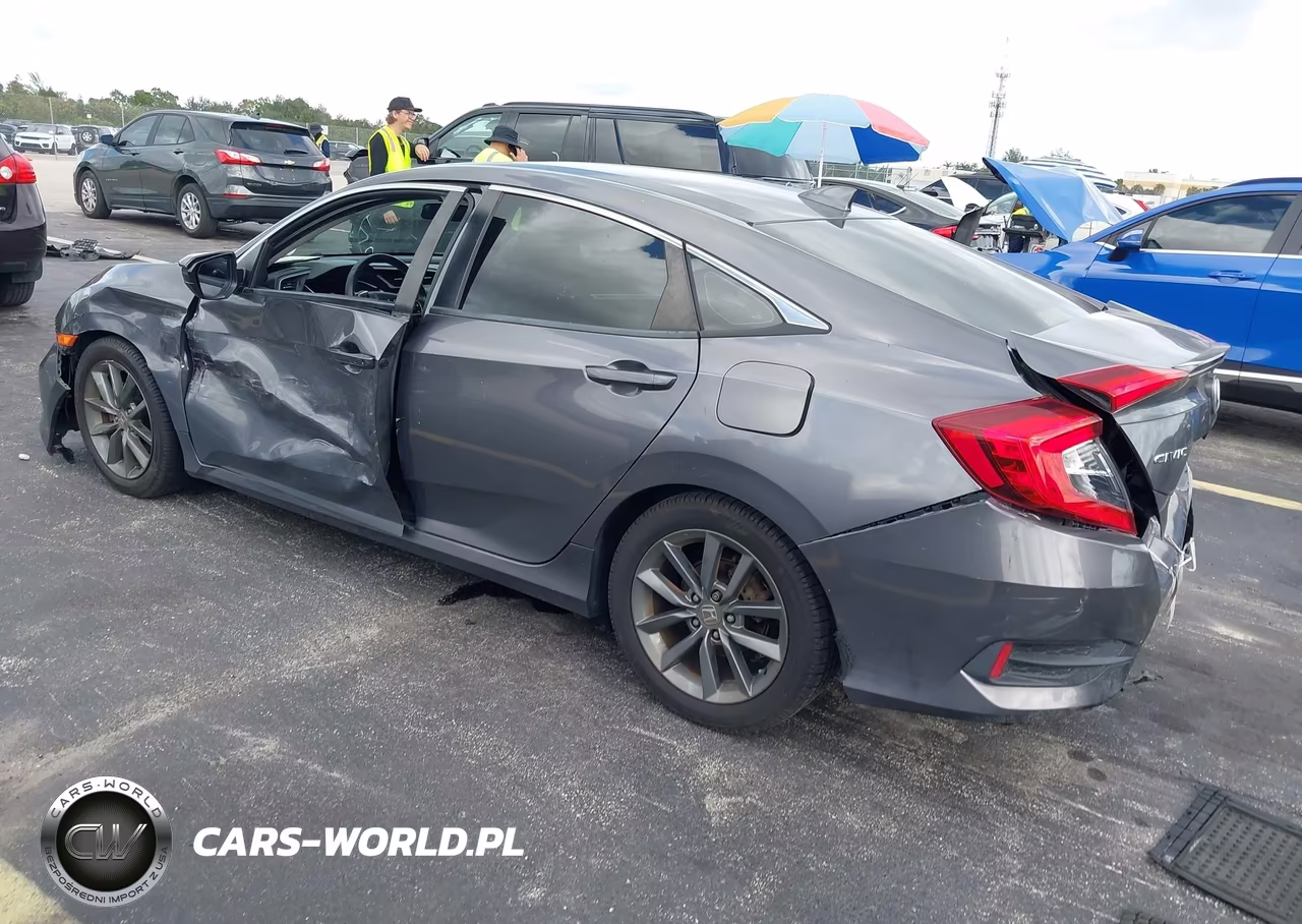 2019 Honda Civic Ex VIN:JHMFC1F33KX009325 - 3