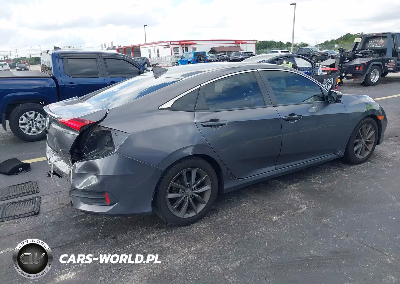 2019 Honda Civic Ex VIN:JHMFC1F33KX009325 - 4