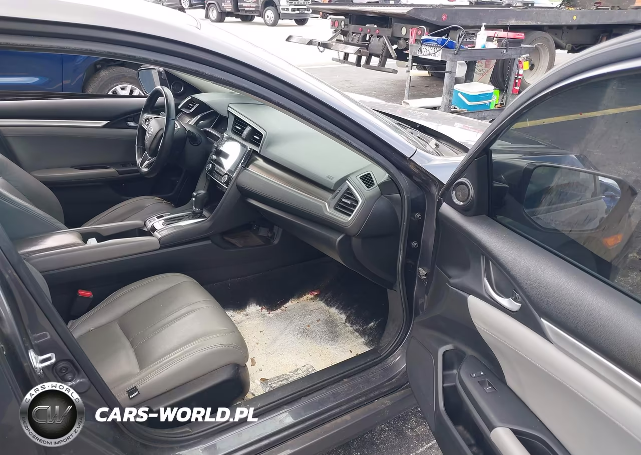 2019 Honda Civic Ex VIN:JHMFC1F33KX009325 - 5