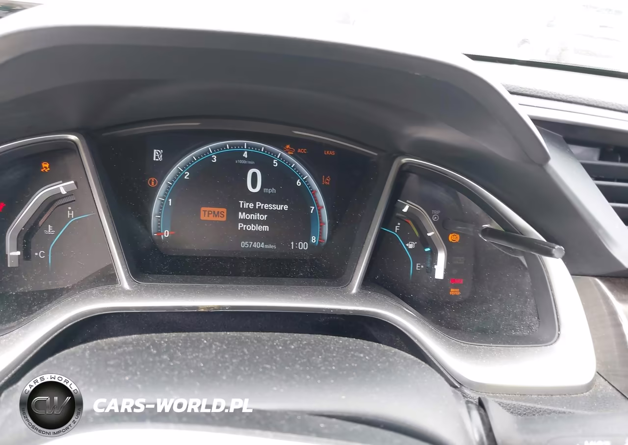 2019 Honda Civic Ex VIN:JHMFC1F33KX009325 - 7