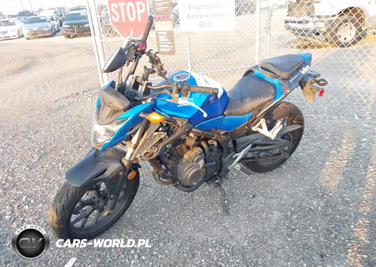 2018 Honda Cb500 F VIN:MLHPC4515J5500011 - 2