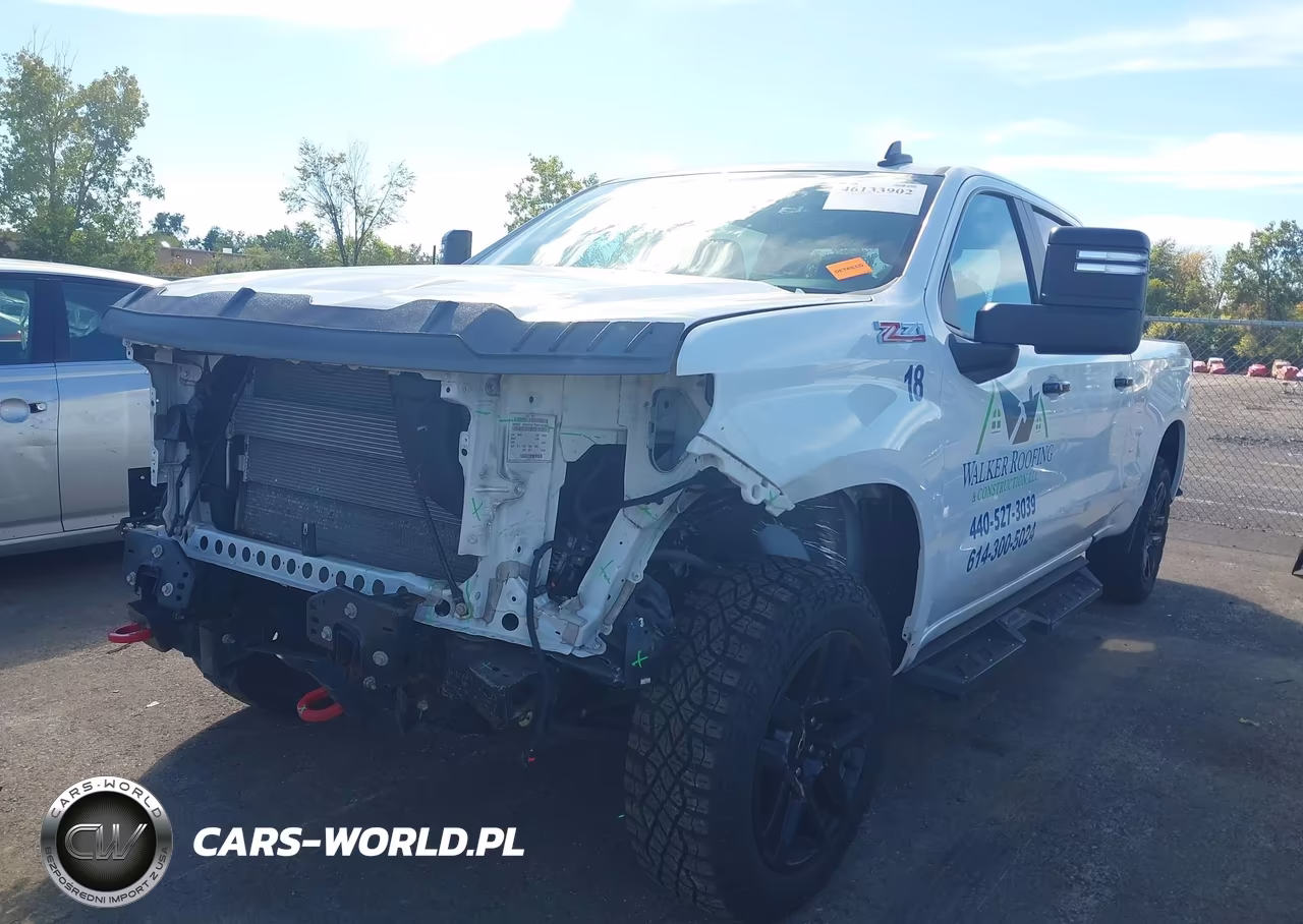 2021 Chevrolet Silverado 1500 4Wd Standard Bed Lt Trail Boss VIN:3GCPYFED9MG444677 - 2