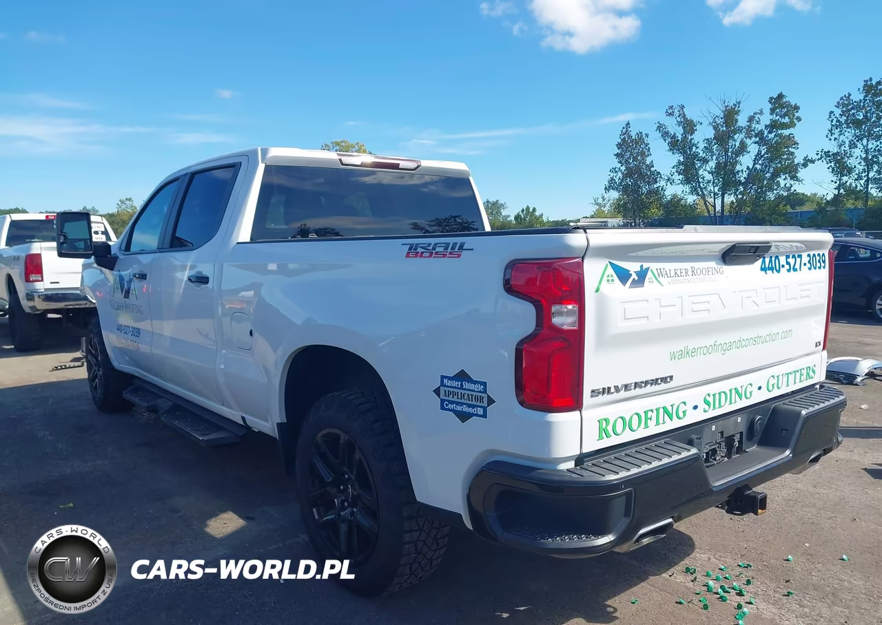 2021 Chevrolet Silverado 1500 4Wd Standard Bed Lt Trail Boss VIN:3GCPYFED9MG444677 - 3