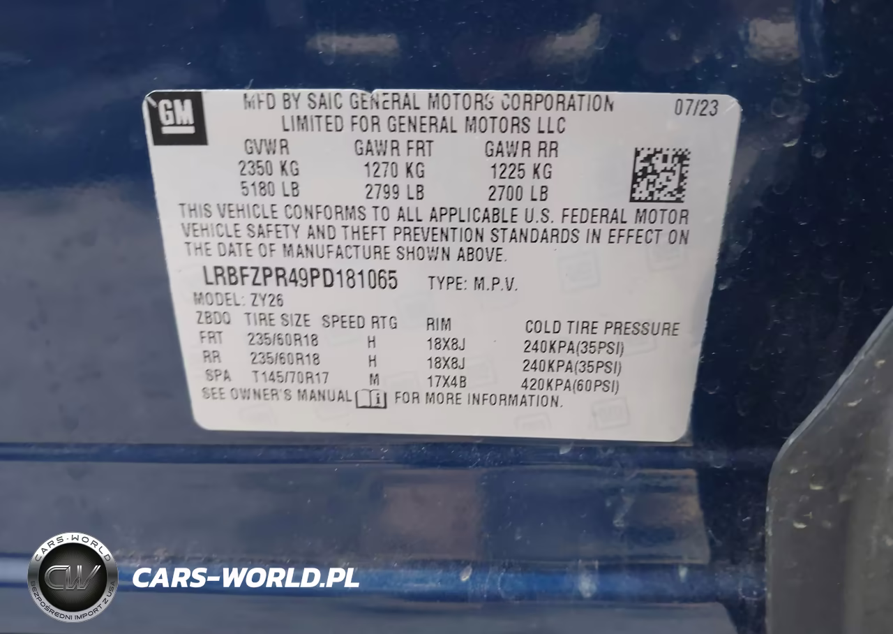 2023 Buick Envision Essence Awd VIN:LRBFZPR49PD181065 - 9