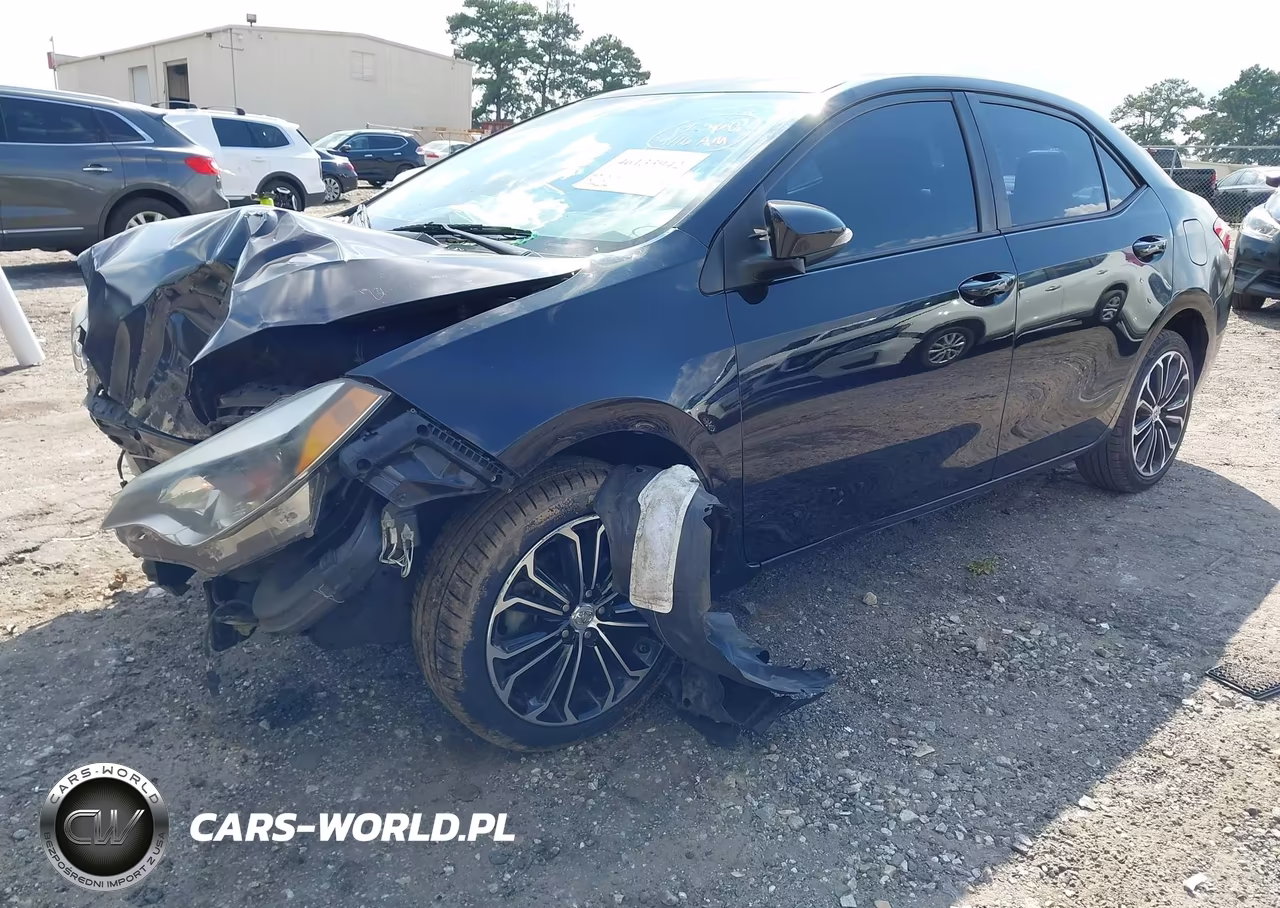 2015 Toyota Corolla S Plus VIN:2T1BURHE8FC465951 - 2