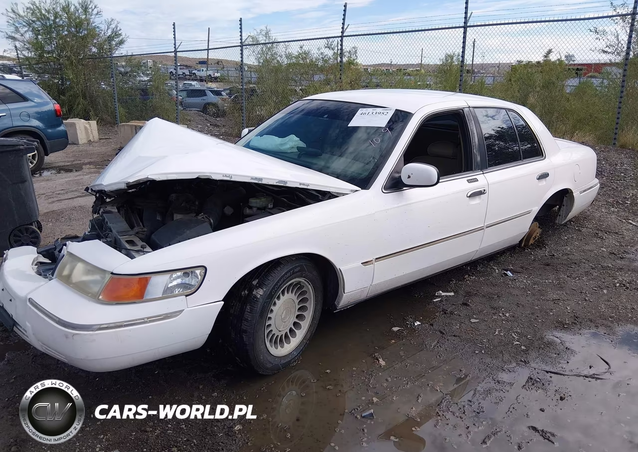 2000 Mercury Grand Marquis Ls VIN:2MEFM75W9YX608907 - 2