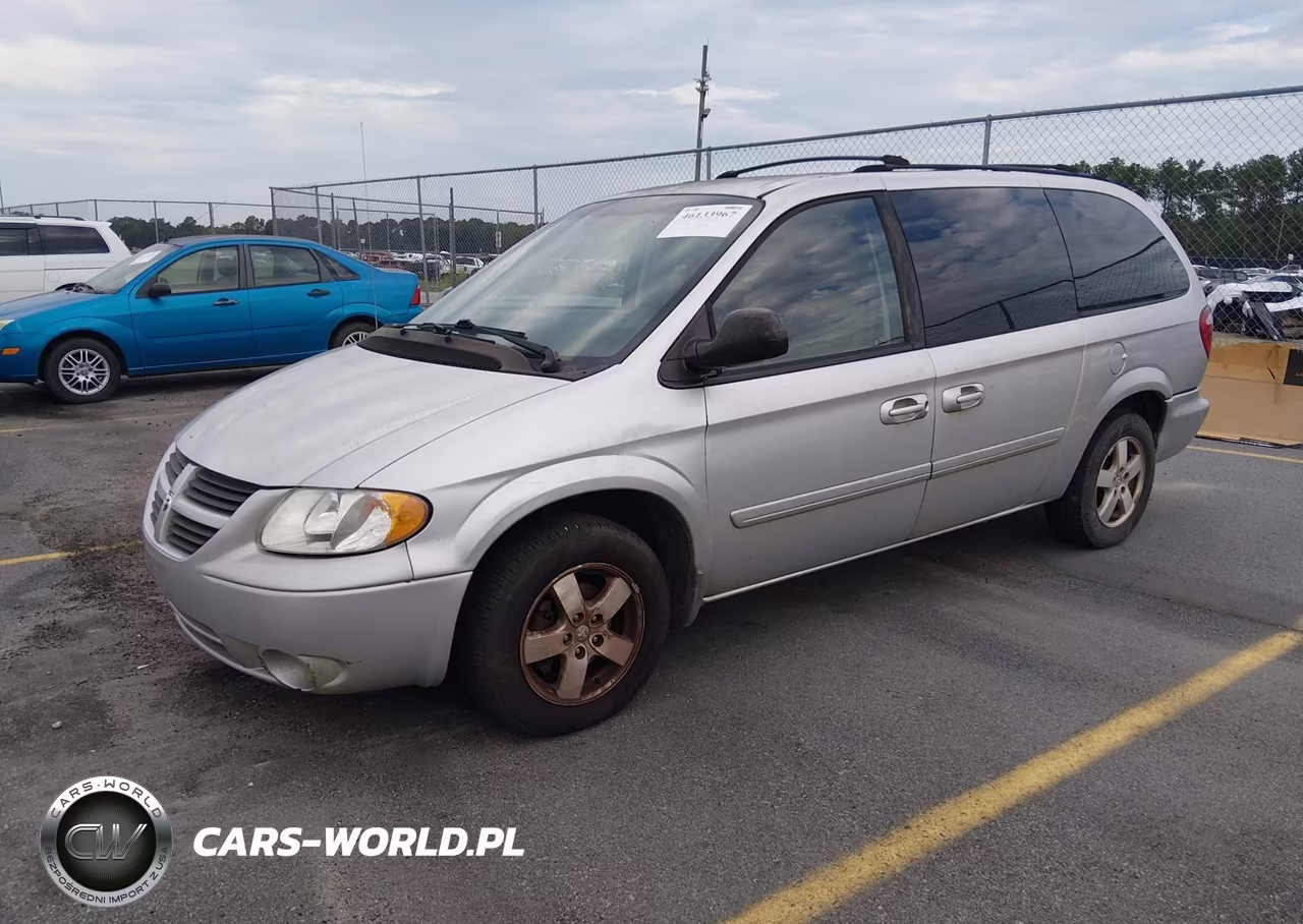2007 Dodge Grand Caravan Sxt VIN:2D4GP44L07R255045 - 2