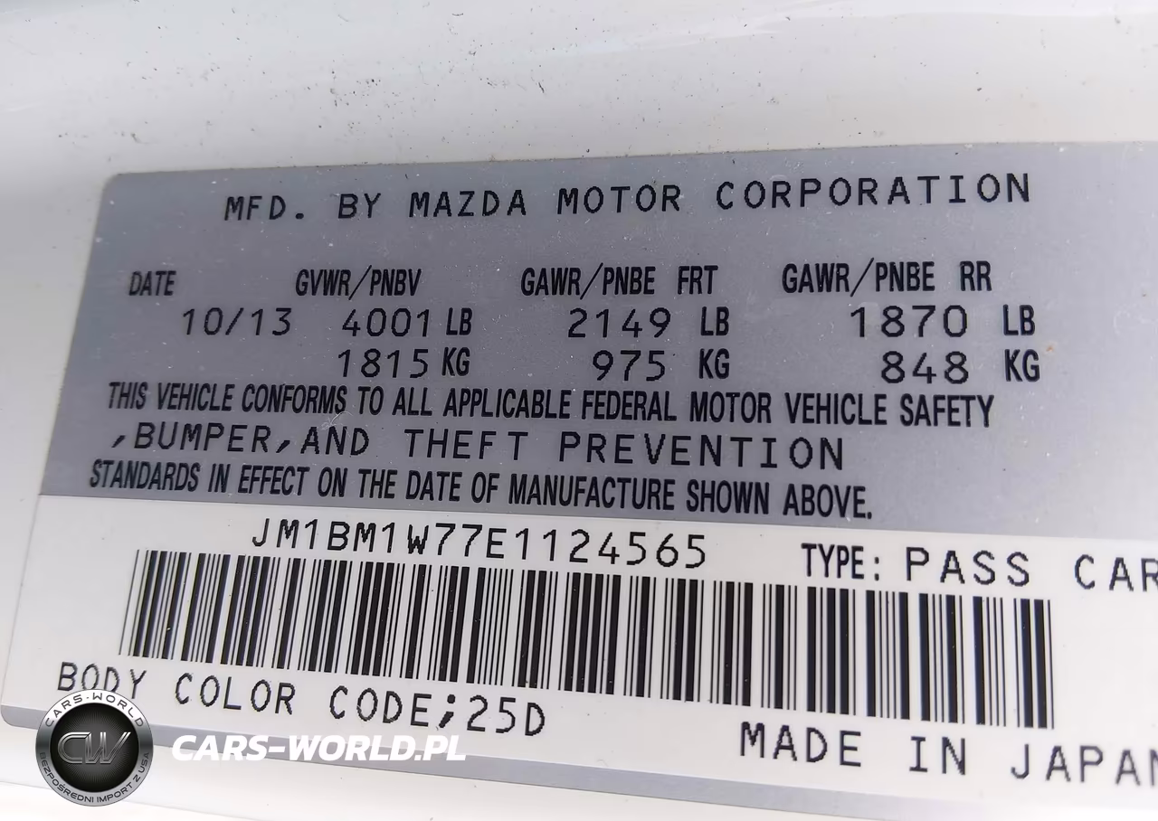 2014 Mazda Mazda3 I Grand Touring VIN:JM1BM1W77E1124565 - 9