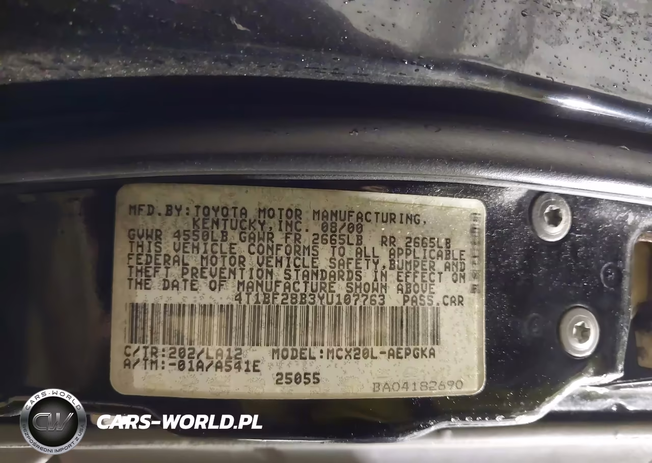 2000 Toyota Avalon Xls VIN:4T1BF28B3YU107763 - 9