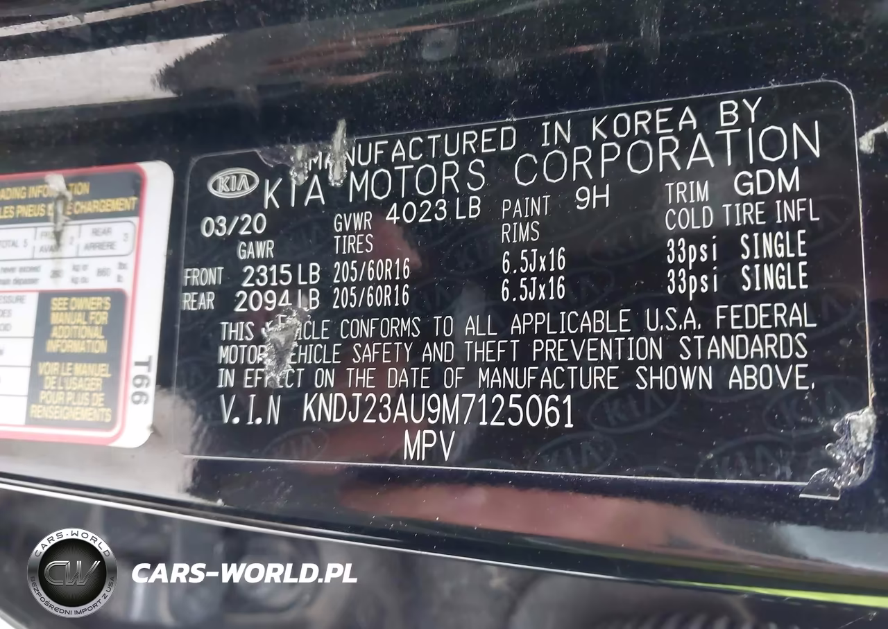 2021 Kia Soul Lx VIN:KNDJ23AU9M7125061 - 9