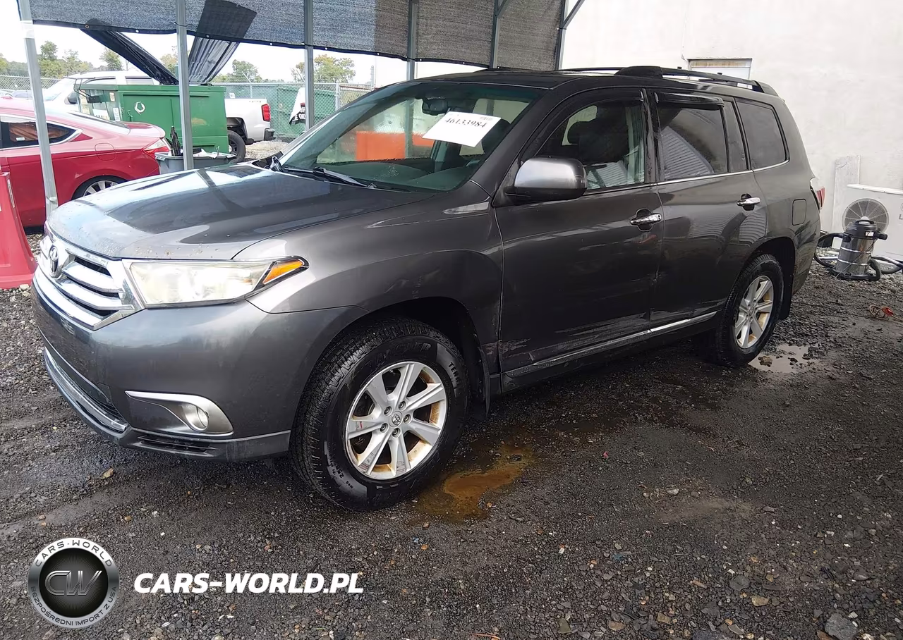 2012 Toyota Highlander Se V6 VIN:5TDBK3EH7CS100861 - 2