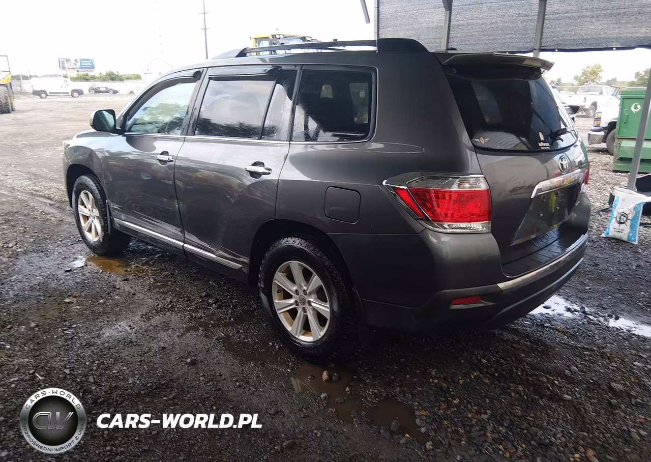 2012 Toyota Highlander Se V6 VIN:5TDBK3EH7CS100861 - 3