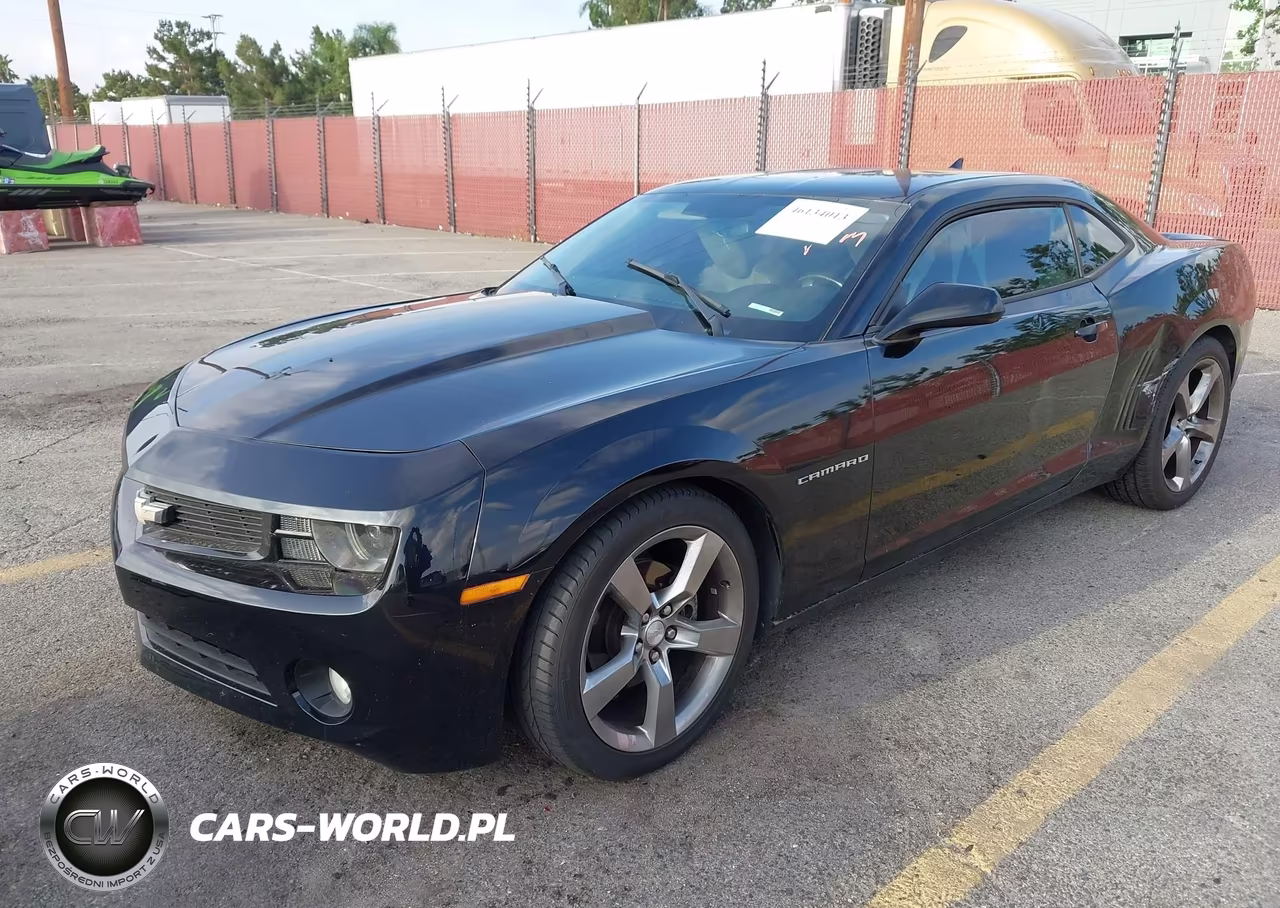 2013 Chevrolet Camaro 1Lt VIN:2G1FB1E36D9185804 - 2