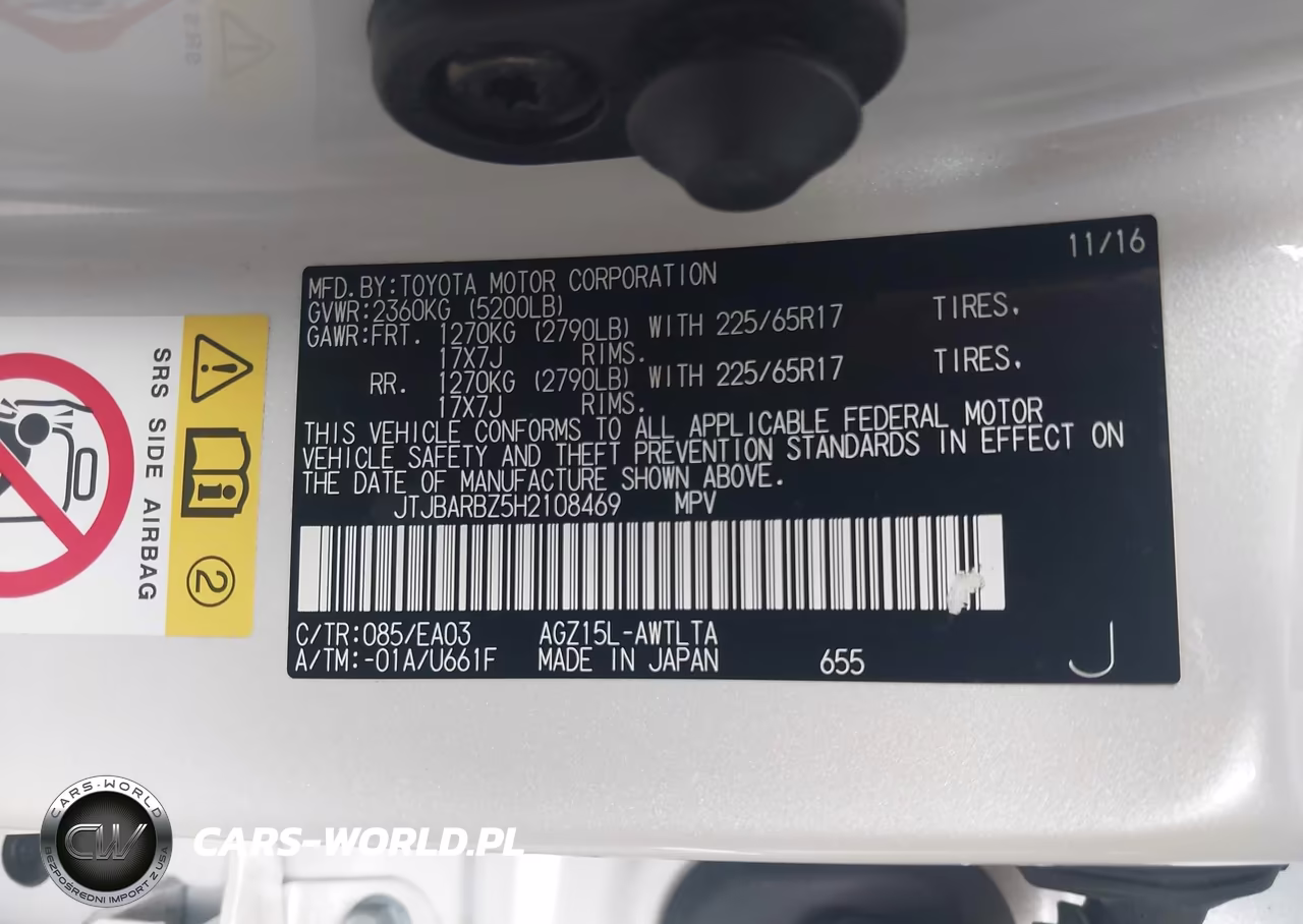 2017 Lexus Nx 200T VIN:JTJBARBZ5H2108469 - 9
