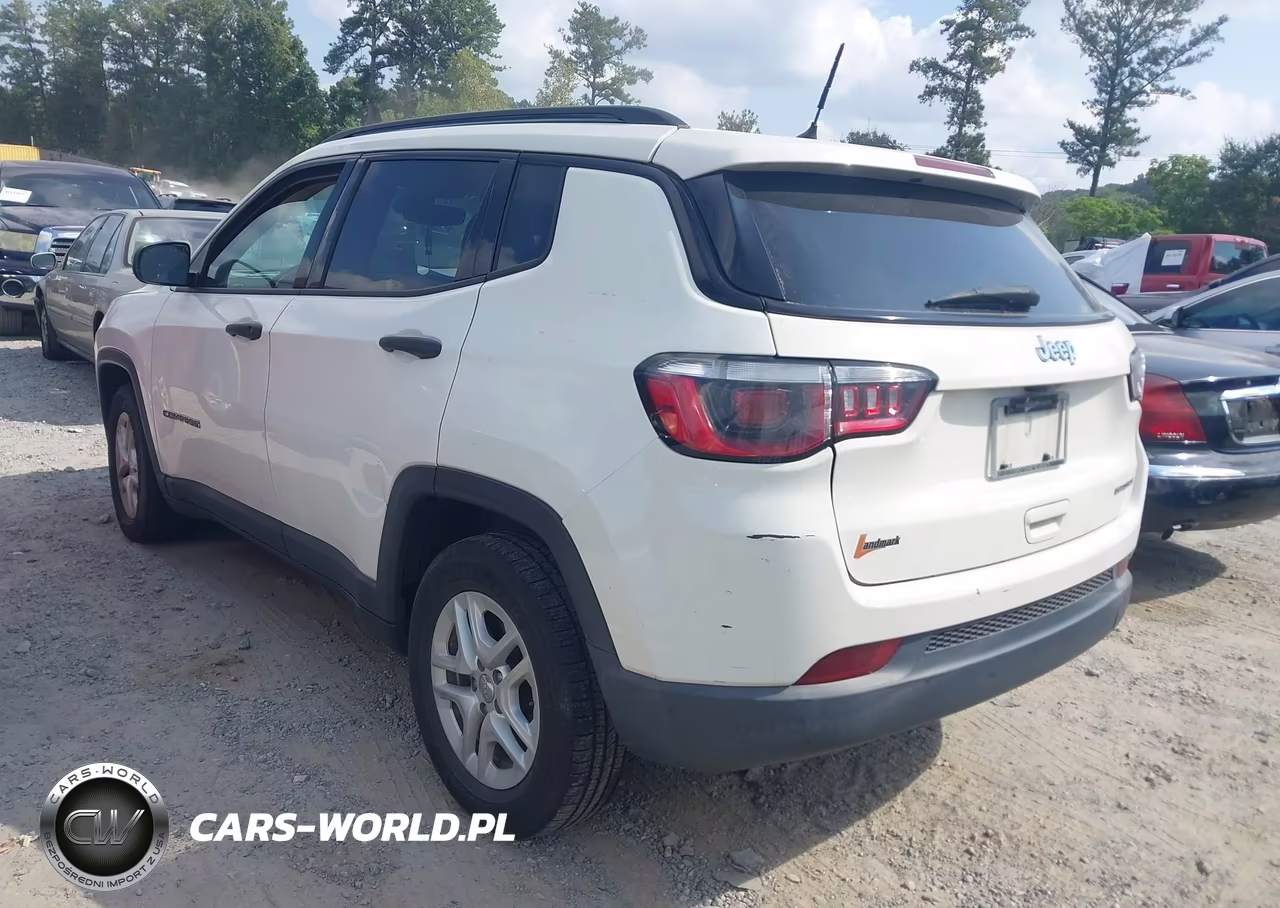 2017 Jeep New Compass Sport Fwd VIN:3C4NJCAB0HT659831 - 3