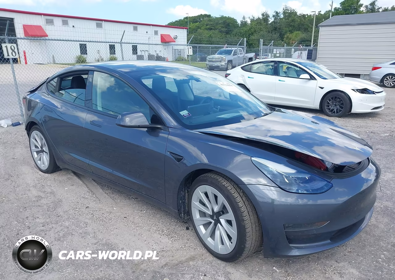 2022 Tesla Model 3 Rear-Wheel Drive VIN:5YJ3E1EA7NF329311 - 1