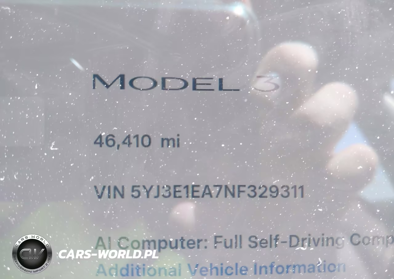 2022 Tesla Model 3 Rear-Wheel Drive VIN:5YJ3E1EA7NF329311 - 13