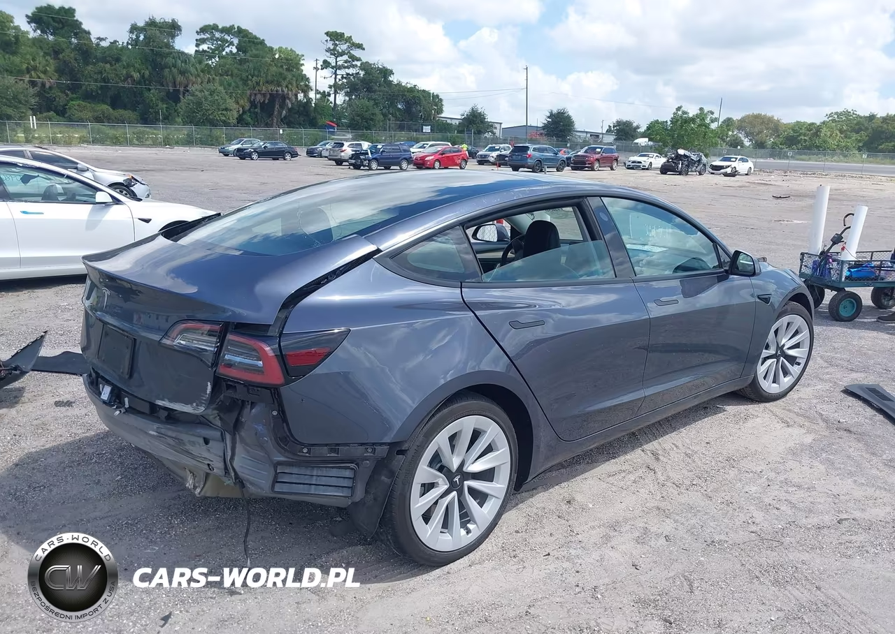 2022 Tesla Model 3 Rear-Wheel Drive VIN:5YJ3E1EA7NF329311 - 4