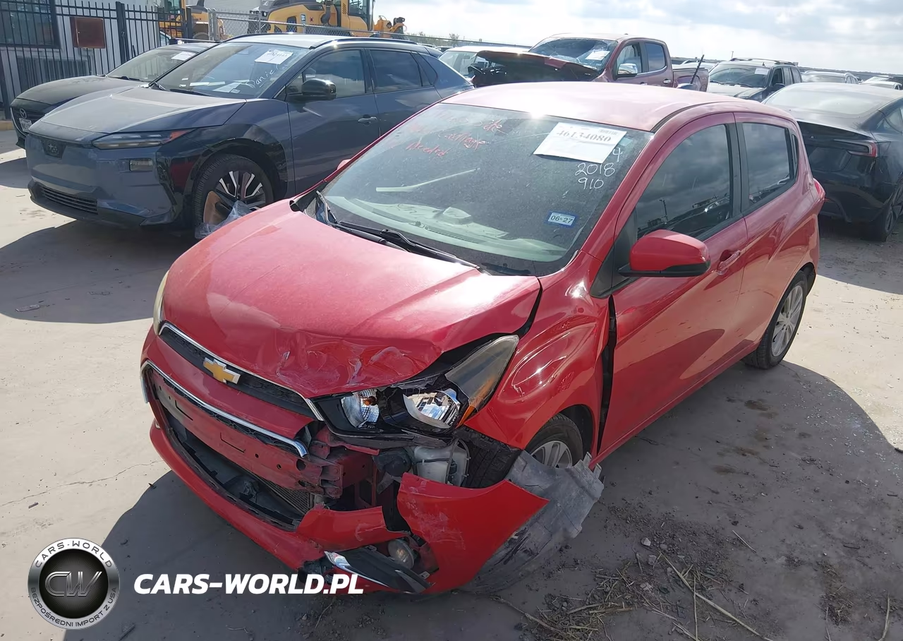 2018 Chevrolet Spark 1Lt Cvt VIN:KL8CD6SA2JC429174 - 2