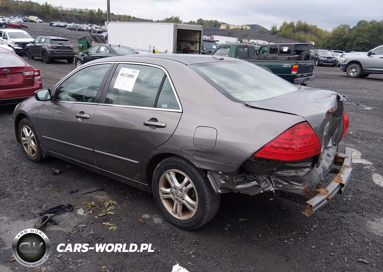 2007 Honda Accord 2.4 Ex VIN:1HGCM56847A060543 - 3