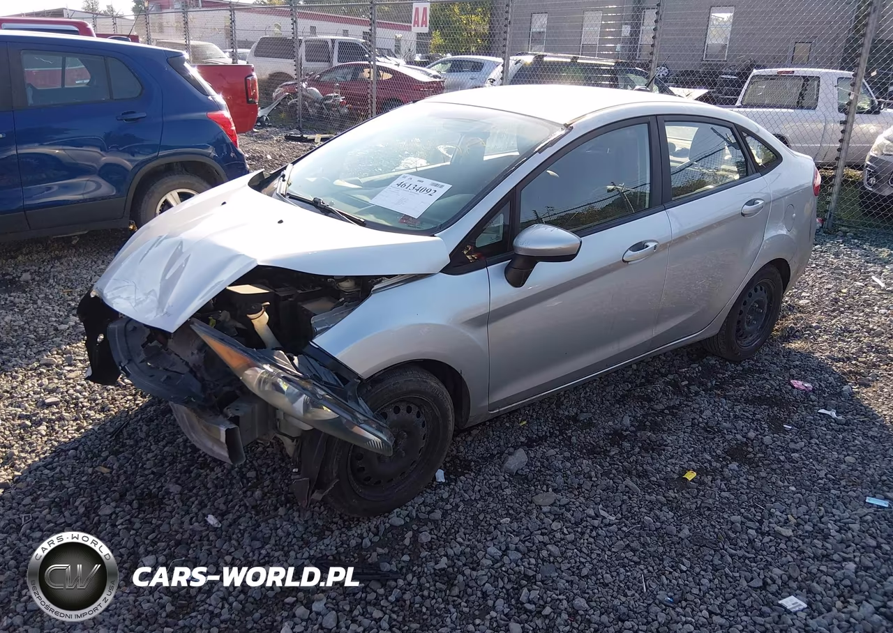2015 Ford Fiesta S VIN:3FADP4AJ8FM198365 - 2