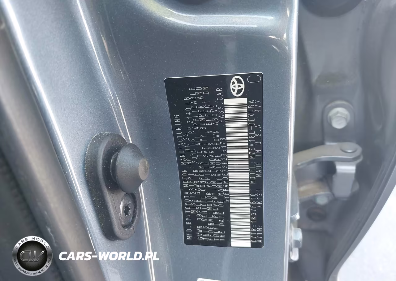 2025 Toyota Corolla Le VIN:5YFB4MDE7SP295178 - 9