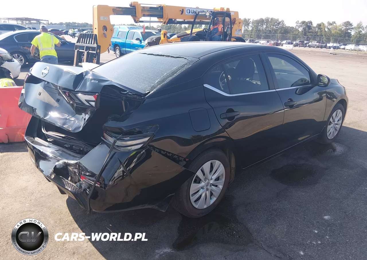 2025 Nissan Sentra S VIN:3N1AB8BV2SY218281 - 4