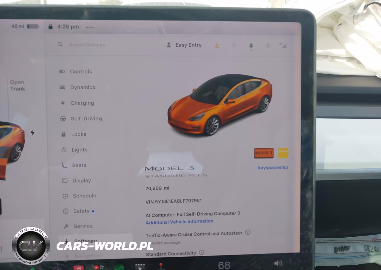 2020 Tesla Model 3 Standard Range Plus Rear-Wheel Drive-Standard Range Rear-Wheel Drive VIN:5YJ3E1EA8LF797951 - 17