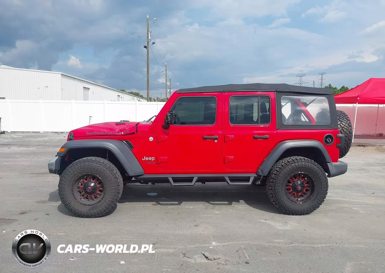 2018 Jeep Wrangler Unlimited Sport 4X4 VIN:1C4HJXDN1JW203735 - 14