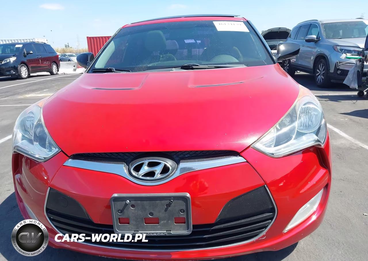2013 Hyundai Veloster Base W-Gray VIN:KMHTC6AD7DU157284 - 12