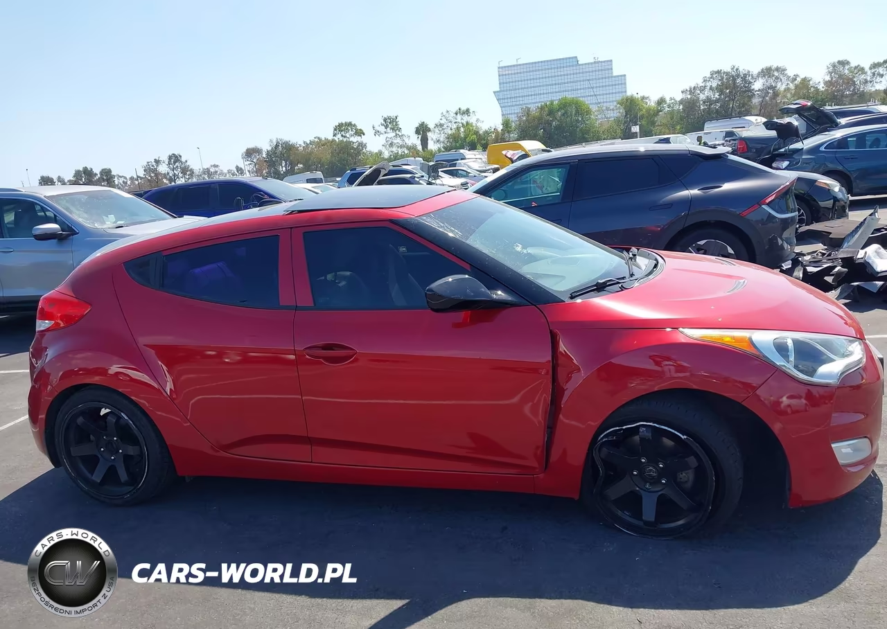 2013 Hyundai Veloster Base W-Gray VIN:KMHTC6AD7DU157284 - 13