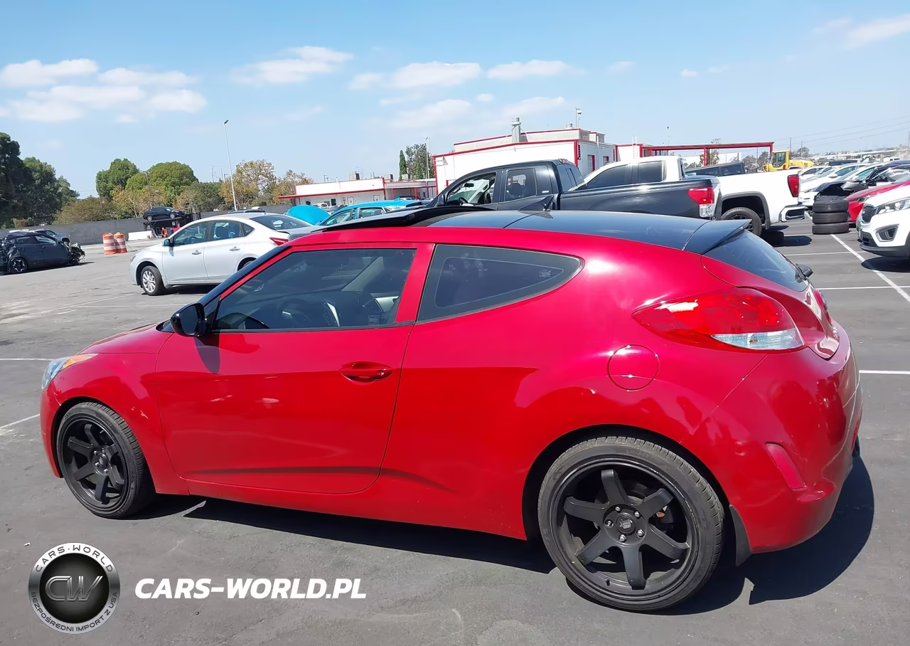 2013 Hyundai Veloster Base W-Gray VIN:KMHTC6AD7DU157284 - 14
