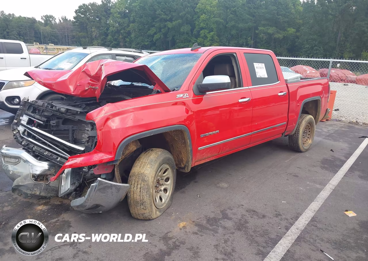 2017 GMC Sierra 1500 Slt VIN:3GTU2NEC5HG176433 - 2